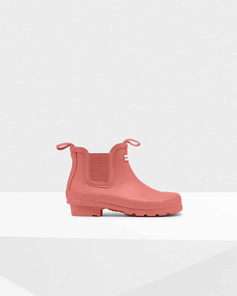 Kids Hunter Original Big | Chelsea Boots Pink | NZ-3915-ABRX